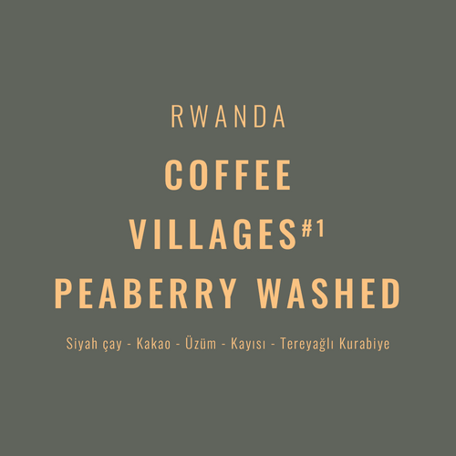 Rwanda – Coffee Villages #1 Peaberry Washed