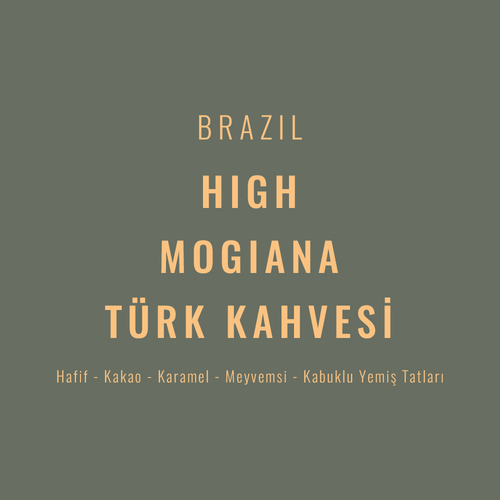 Brazil High Mogiana Türk Kahvesi