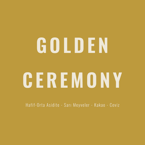 Golden Ceremony Espresso&filtre