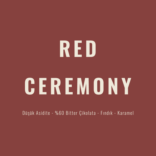 Red Ceremony Espresso&filtre