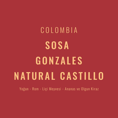 Colombia – Sosa Gonzales Natural Castillo